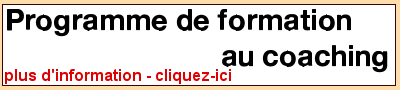 Cours Coaching Formation