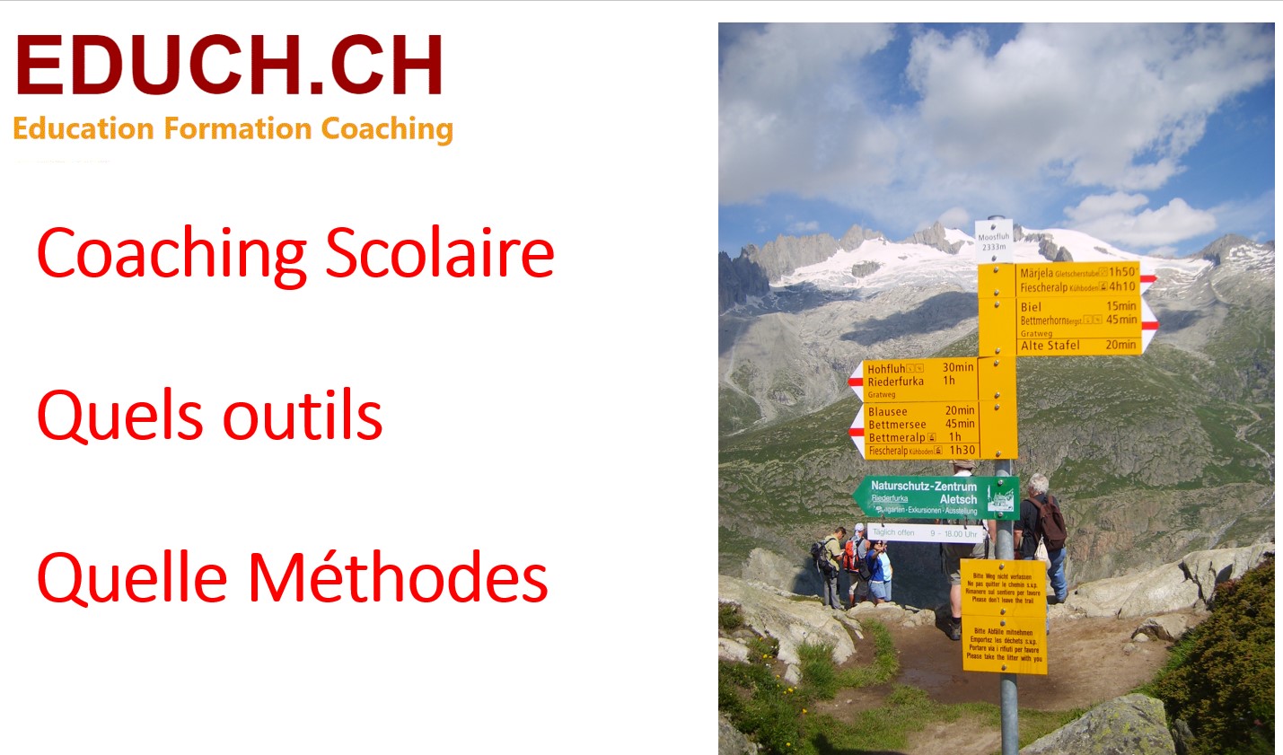Vidéos coaching scolaire - outils et méthodes 