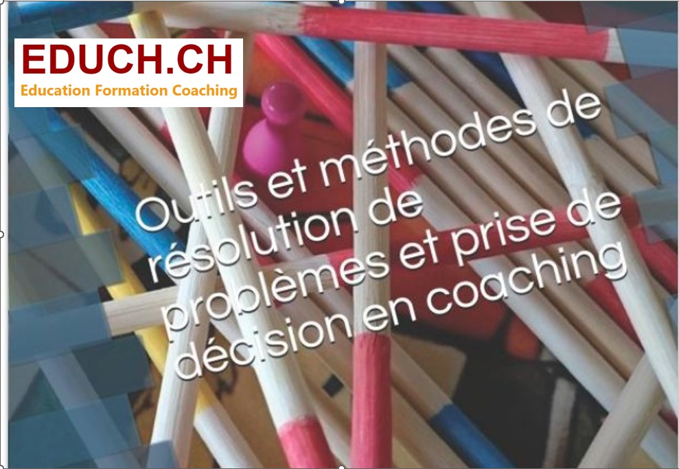 Image de Outils et méthodes de résolution de problèmes et prise de décision