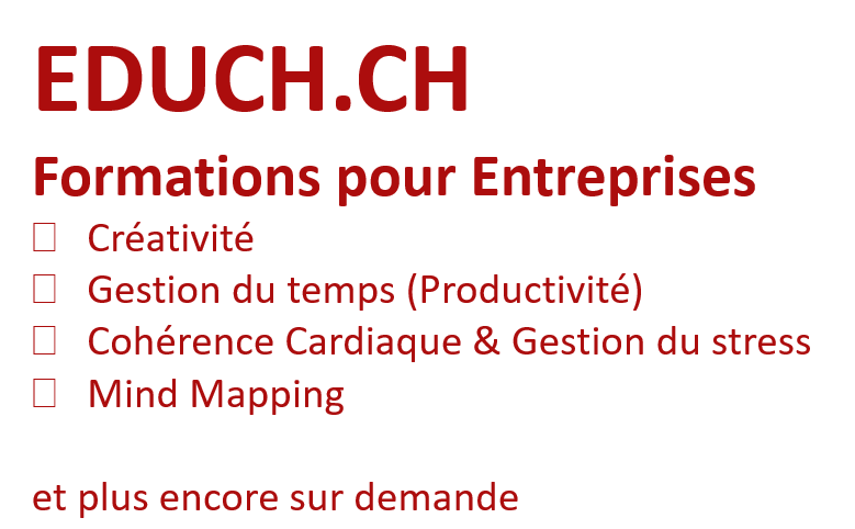 Formation en entreprise mind map et gestion du temps