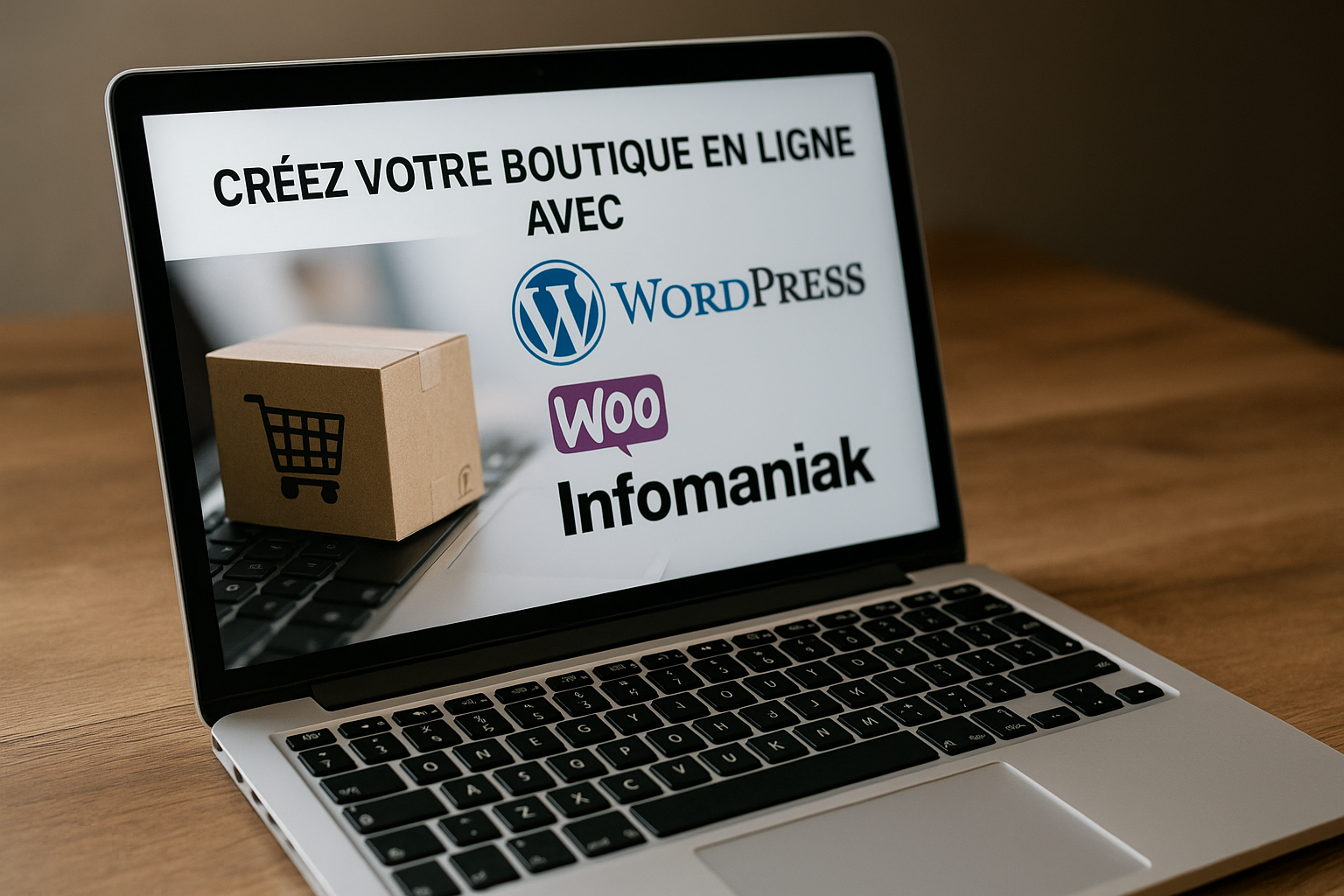 Créez votre boutique en ligne avec WordPress et WooCommerce (Infomaniak)