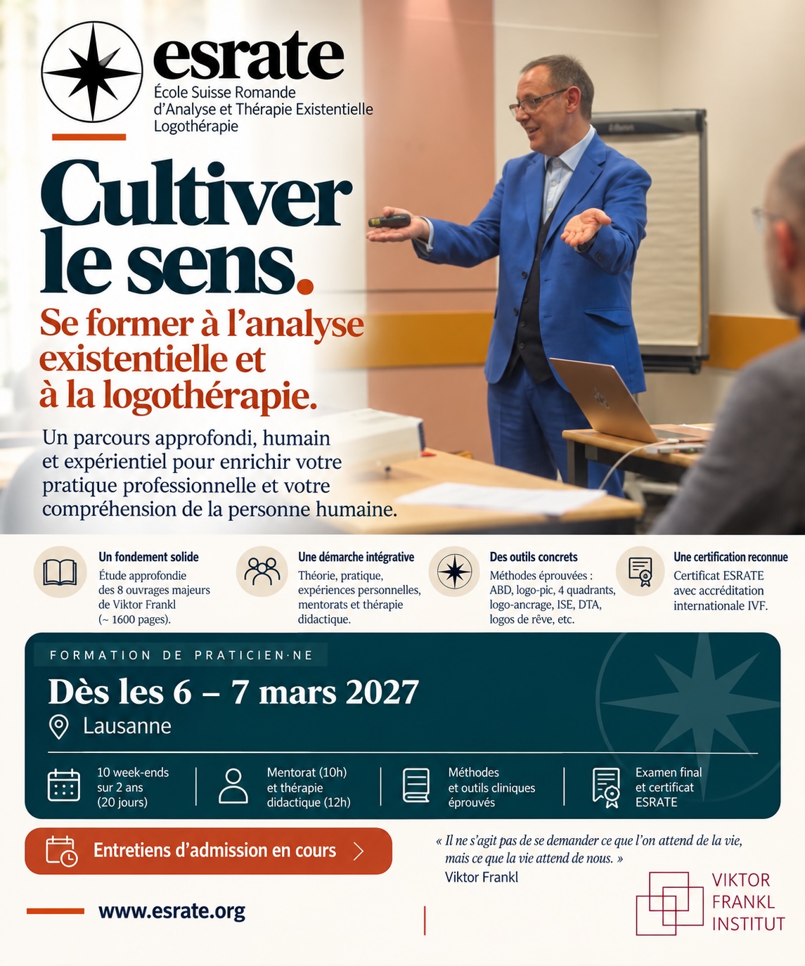 Praticien·ne en analyse existentielle et logothérapie (ael) – formation certifiante