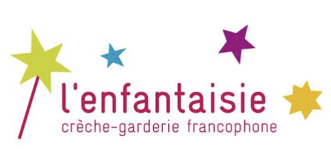 Logo de l'enfantaisie, crèche-garderie francophone 