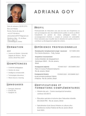Auxiliaire/ stagiaire